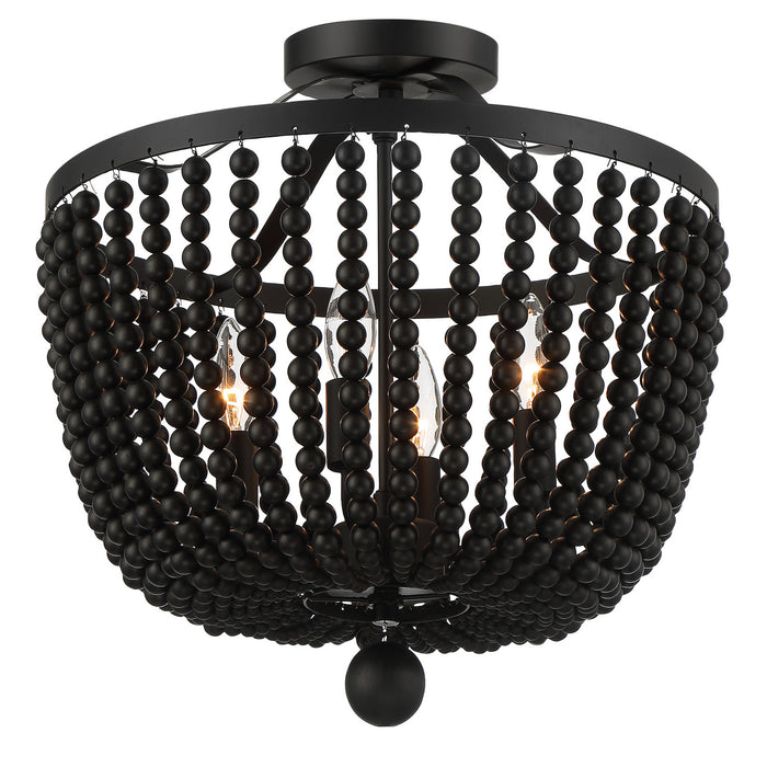 Crystorama 604-MK_CEILING Rylee Four Light Semi Flush Mount Matte Black Alternate Image.jpg
