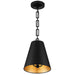 Crystorama 8685-MK-GA Alston Two Light Chandelier Matte Black / Antique Gold Alternate Image.jpg