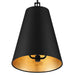 Crystorama 8685-MK-GA Alston Two Light Chandelier Matte Black / Antique Gold Alternate Image 4.jpg