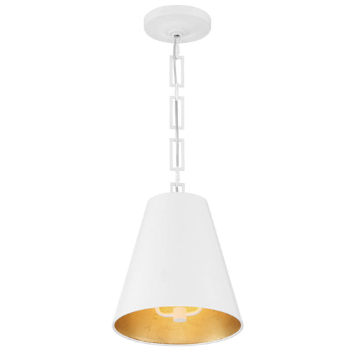 Crystorama 8685-MT-GA Alston Two Light Chandelier Matte White / Antique Gold Alternate Image.jpg