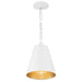 Crystorama 8685-MT-GA Alston Two Light Chandelier Matte White / Antique Gold Alternate Image.jpg