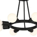 Crystorama 9043-BK Dakota Eight Light Semi Flush Mount Black Alternate Image 2.jpg
