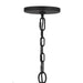Crystorama 9593-MK Hulton Three Light Pendant Matte Black Alternate Image 4.jpg
