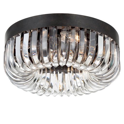 Crystorama ALI-B2005-CZ Alister Five Light Flush Mount Charcoal Bronze Alternate Image.jpg
