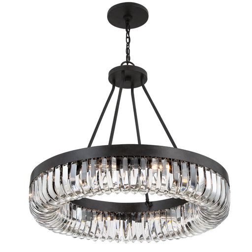 Crystorama ALI-B2010-CZ Alister Ten Light Chandelier Charcoal Bronze Alternate Image.jpg