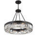Crystorama ALI-B2010-CZ Alister Ten Light Chandelier Charcoal Bronze Alternate Image.jpg