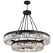 Crystorama ALI-B2026-CZ Alister 26 Light Chandelier Charcoal Bronze Alternate Image.jpg