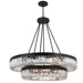 Crystorama ALI-B2026-CZ Alister 26 Light Chandelier Charcoal Bronze Alternate Image 2.jpg
