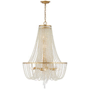 Crystorama ARC-1917-GA-CL-MWP Arcadia Nine Light Chandelier Antique Gold Alternate Image 2.jpg
