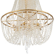 Crystorama ARC-1917-GA-CL-MWP Arcadia Nine Light Chandelier Antique Gold Alternate Image 4.jpg