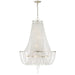 Crystorama ARC-1917-SA-CL-MWP Arcadia Nine Light Chandelier Antique Silver Alternate Image 2.jpg