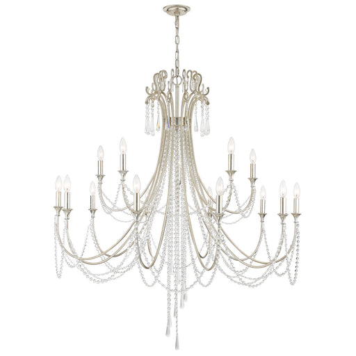 Crystorama ARC-1919-SA-CL-MWP Arcadia 15 Light Chandelier Antique Silver Alternate Image.jpg