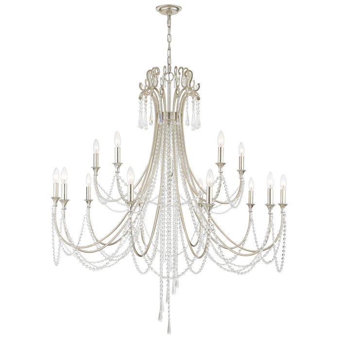 Crystorama ARC-1919-SA-CL-MWP Arcadia 15 Light Chandelier Antique Silver Alternate Image.jpg