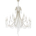 Crystorama ARC-1919-SA-CL-MWP Arcadia 15 Light Chandelier Antique Silver Alternate Image 2.jpg