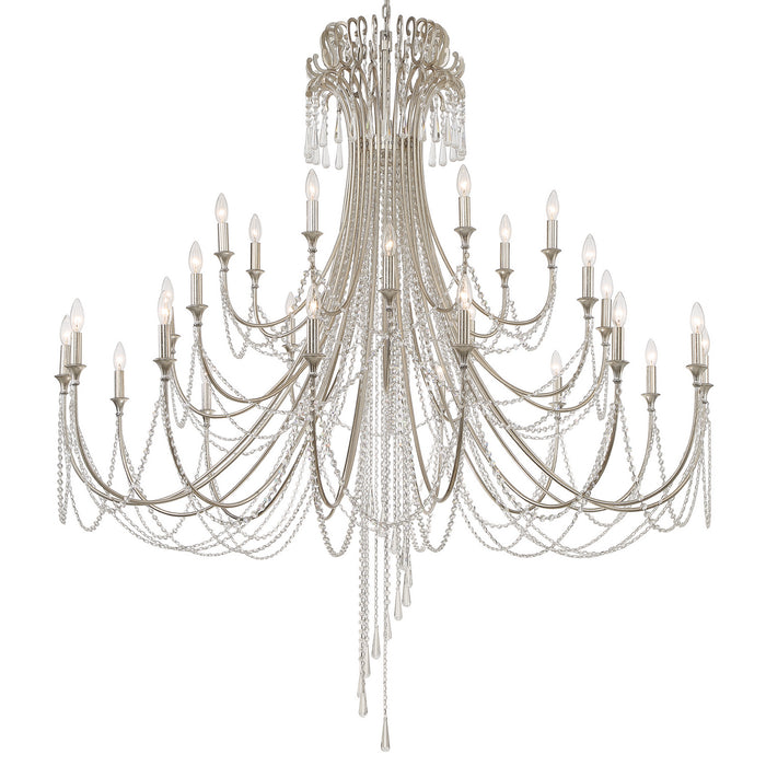 Crystorama ARC-1929-SA-CL-MWP Arcadia 28 Light Chandelier Antique Silver Alternate Image.jpg