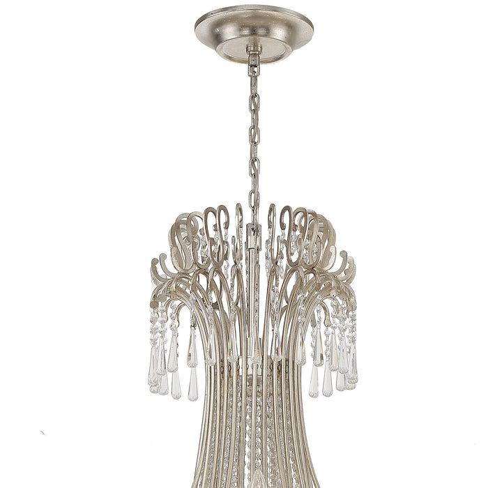 Crystorama ARC-1929-SA-CL-MWP Arcadia 28 Light Chandelier Antique Silver Alternate Image 4.jpg