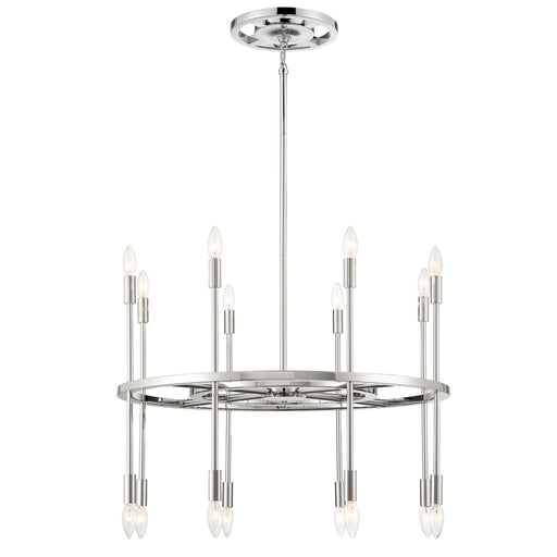 Crystorama ARS-B4016-PN Aries 16 Light Chandelier Polished Nickel Alternate Image.jpg