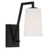 Crystorama AVO-B4201-MK Avon One Light Wall Sconce Matte Black Alternate Image.jpg