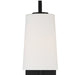 Crystorama AVO-B4201-MK Avon One Light Wall Sconce Matte Black Alternate Image 4.jpg