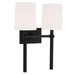 Crystorama BRO-452-BF Bromley Two Light Wall Sconce Black Forged Alternate Image.jpg