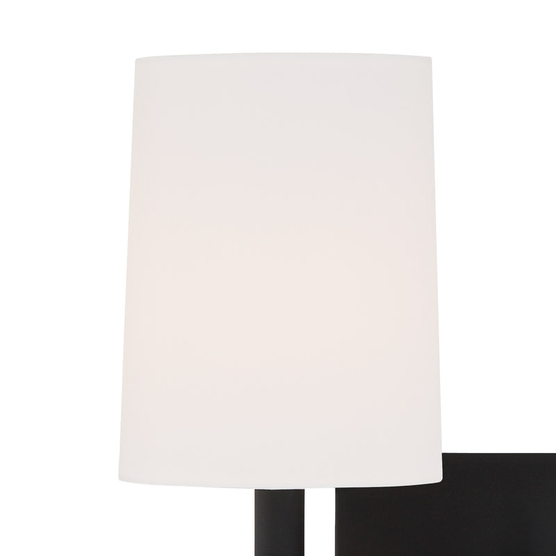 Crystorama BRO-452-BF Bromley Two Light Wall Sconce Black Forged Alternate Image 2.jpg
