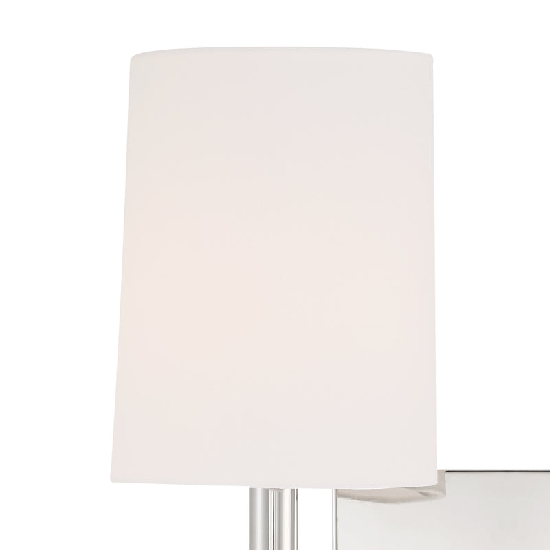 Crystorama BRO-452-PN Bromley Two Light Wall Sconce Polished Nickel Alternate Image 2.jpg