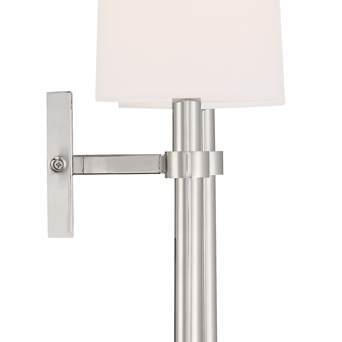 Crystorama BRO-452-PN Bromley Two Light Wall Sconce Polished Nickel Alternate Image 4.jpg