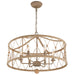 Crystorama BRX-B7906-BS Brixton Six Light Chandelier Burnished Silver Alternate Image.jpg