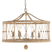 Crystorama BRX-B7906-BS Brixton Six Light Chandelier Burnished Silver Alternate Image 2.jpg