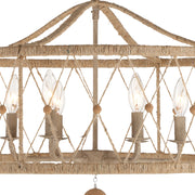 Crystorama BRX-B7906-BS Brixton Six Light Chandelier Burnished Silver Alternate Image 4.jpg