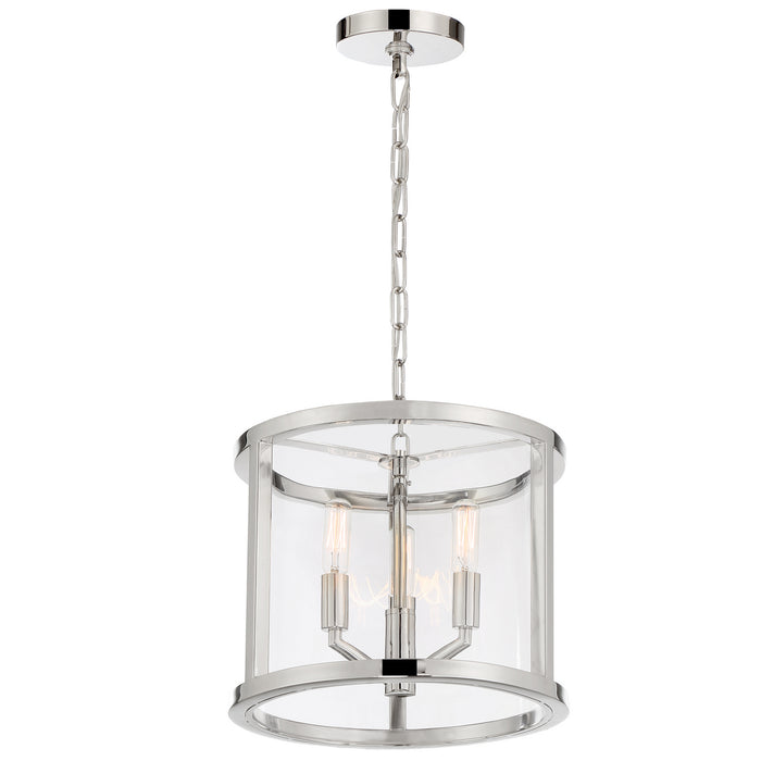 Crystorama DEV-B8003-PN Devon Three Light Mini Chandelier Polished Nickel Alternate Image.jpg