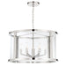 Crystorama DEV-B8066-PN Devon Six Light Chandelier Polished Nickel Alternate Image.jpg