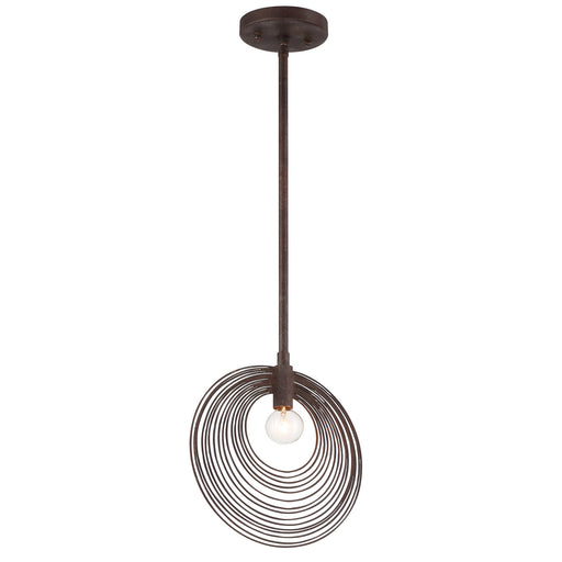 Crystorama DOR-B7700-FB Doral One Light Pendant Forged Bronze Alternate Image.jpg