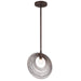 Crystorama DOR-B7700-FB Doral One Light Pendant Forged Bronze Alternate Image.jpg