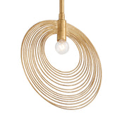 Crystorama DOR-B7700-RG Doral One Light Pendant Renaissance Gold Alternate Image 2.jpg