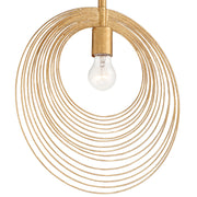 Crystorama DOR-B7701-RG Doral One Light Pendant Renaissance Gold Alternate Image 2.jpg
