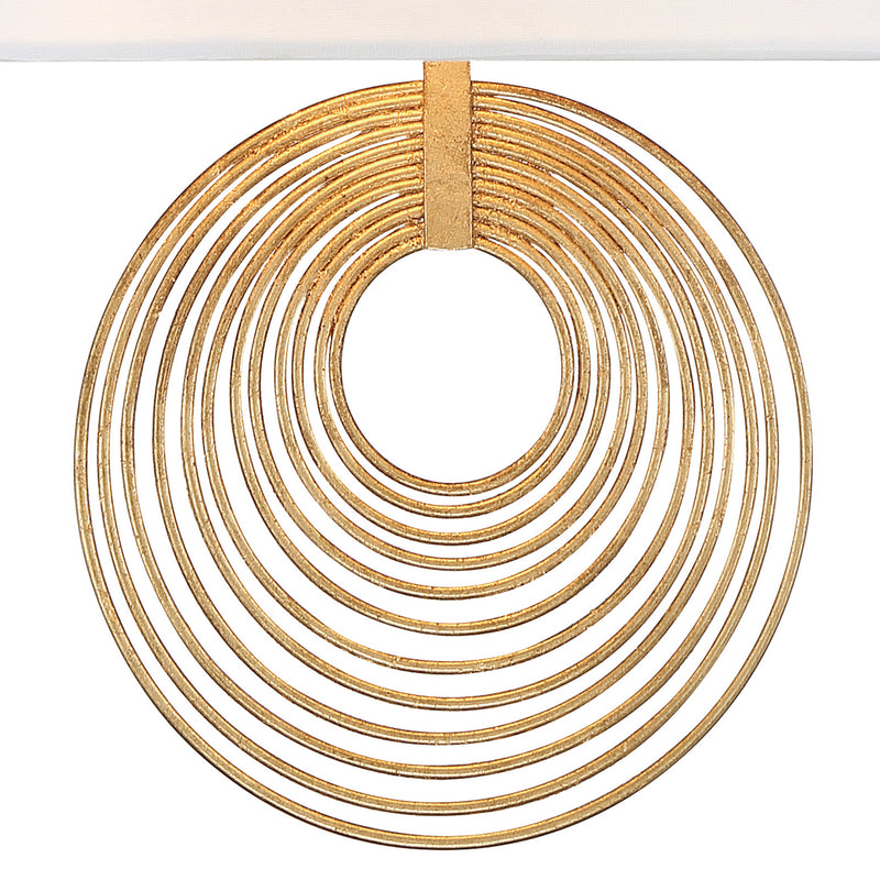 Crystorama DOR-B7702-RG Doral Two Light Wall Sconce Renaissance Gold Alternate Image.jpg
