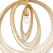 Crystorama DOR-B7711-RG Doral One Light Pendant Renaissance Gold Alternate Image 4.jpg