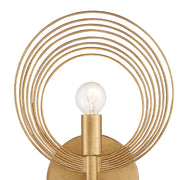 Crystorama DOR-B7722-RG Doral Two Light Wall Sconce Renaissance Gold Alternate Image 2.jpg