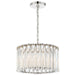 Crystorama ELL-B3004-PN Elliot Four Light Pendant Polished Nickel Alternate Image.jpg