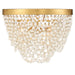 Crystorama FIO-A9103-GA-WH Fiona Three Light Flush Mount Antique Gold Alternate Image.jpg