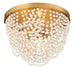 Crystorama FIO-A9103-GA-WH Fiona Three Light Flush Mount Antique Gold Alternate Image 2.jpg