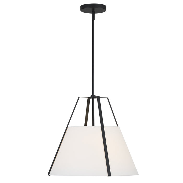 Crystorama FUL-904-BK Fulton Three Light Pendant Black Alternate Image.jpg