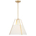 Crystorama FUL-904-GA Fulton Three Light Pendant Antique Gold Alternate Image.jpg
