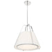 Crystorama FUL-904-PN Fulton Three Light Pendant Polished Nickel Alternate Image.jpg