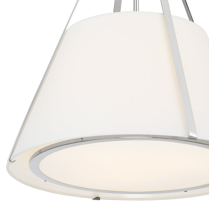 Crystorama FUL-904-PN Fulton Three Light Pendant Polished Nickel Alternate Image 4.jpg