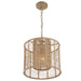 Crystorama JAY-A5001-BS Jayna One Light Pendant Burnished Silver Alternate Image.jpg