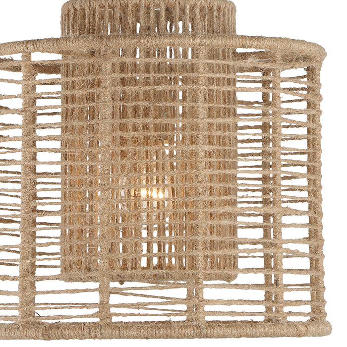 Crystorama JAY-A5001-BS Jayna One Light Pendant Burnished Silver Alternate Image 4.jpg