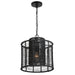 Crystorama JAY-A5001-MK Jayna One Light Pendant Matte Black Alternate Image 2.jpg
