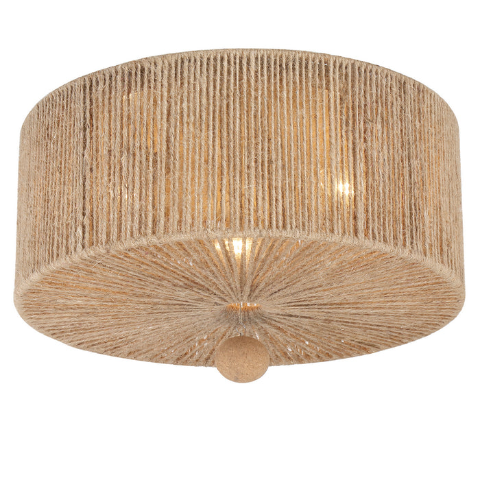 Crystorama JES-B7103-BS Jessa Three Light Flush Mount Burnished Silver Alternate Image.jpg
